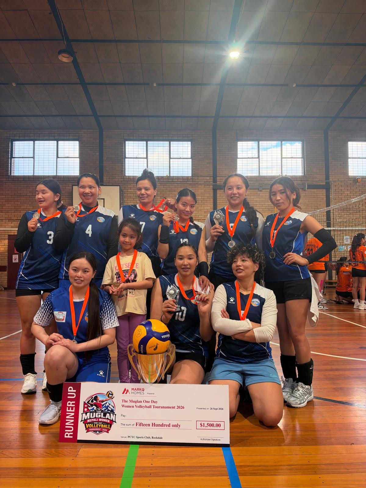 Dhorpatan Club Australia on second place.